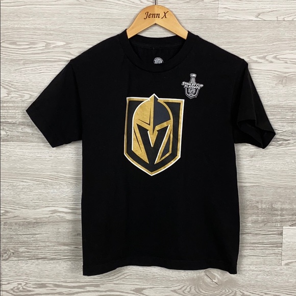 NHL Las Vegas Golden Knight Play off Black Tee - Picture 1 of 4